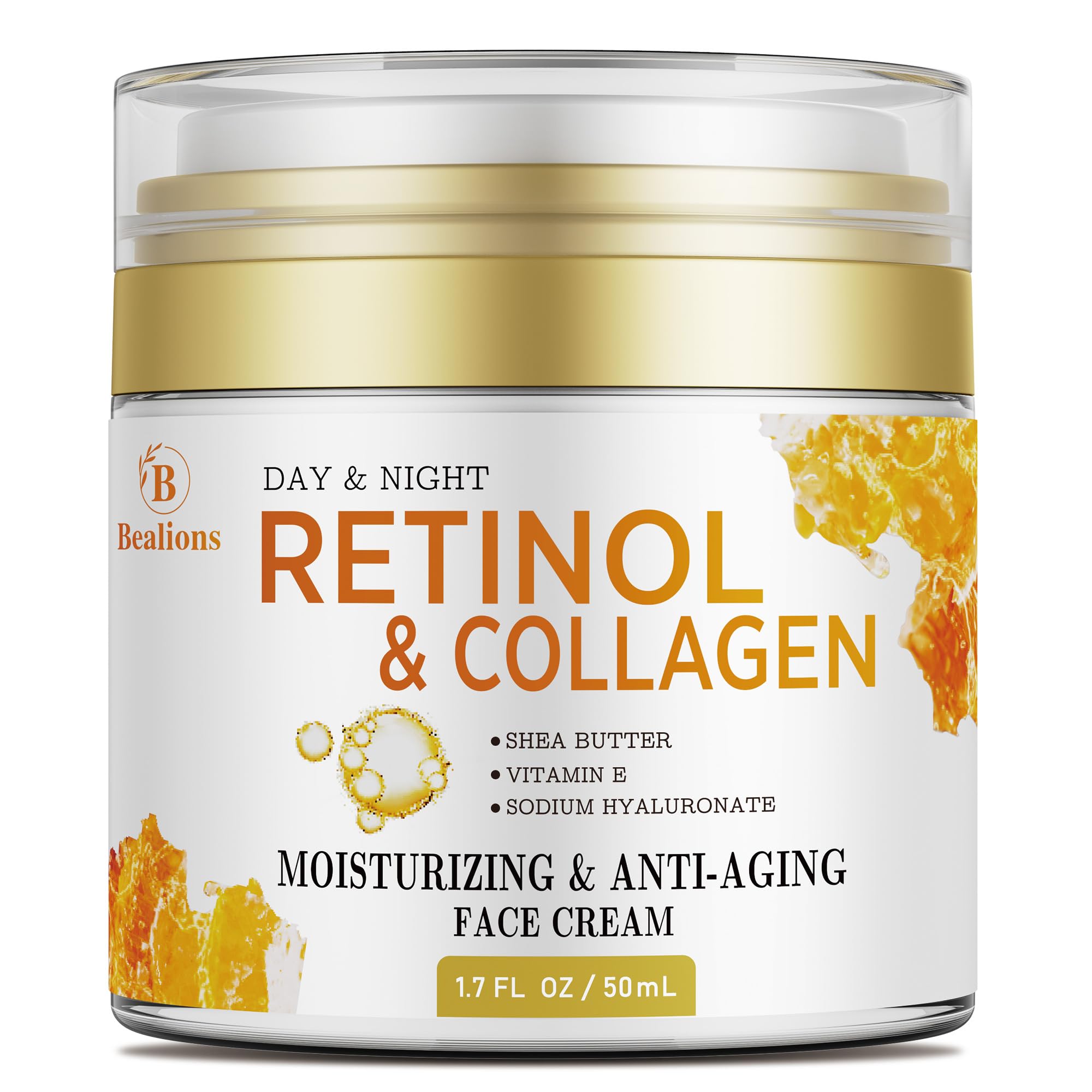 Retinol Face Cream with Collagen & Hyaluronic Acid – Anti-Aging Moisturizer - Image 7