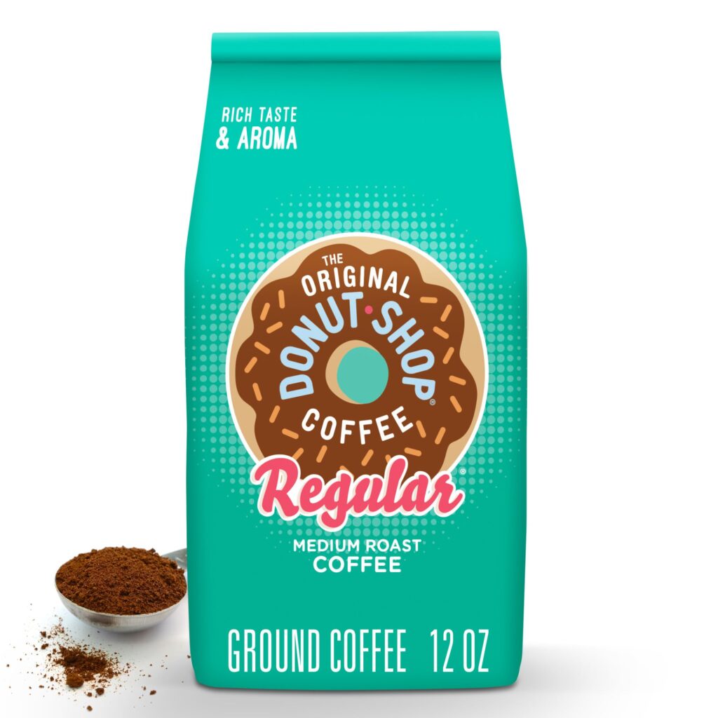 The Original Donut Shop Regular Ground Coffee – Medium Roast, 30 oz