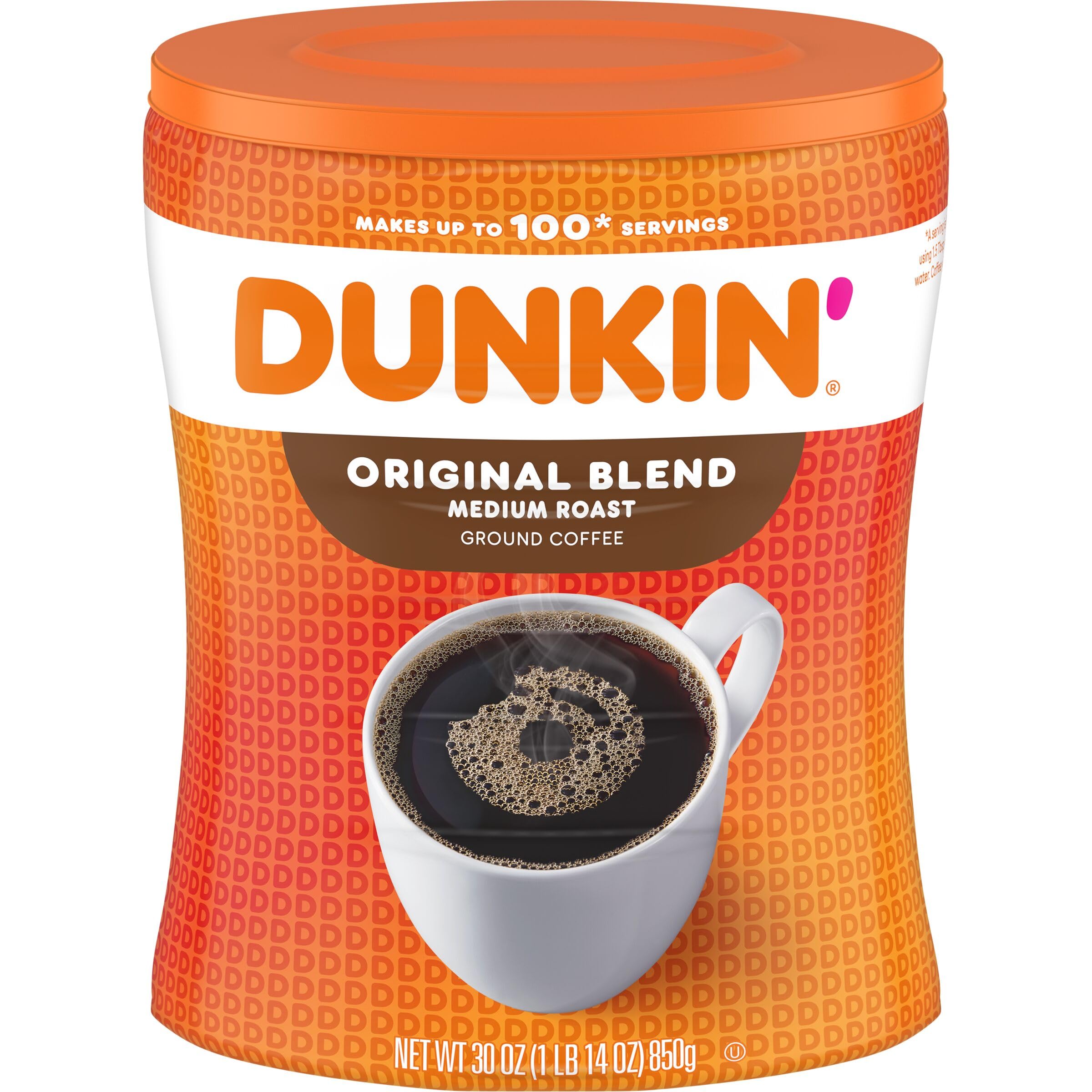Dunkin' Original Blend Ground Coffee – Medium Roast, 30 oz - Image 8