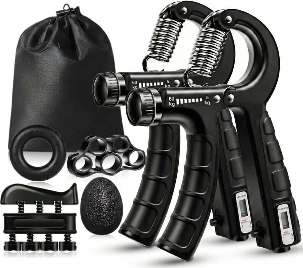 Medetayi Forearm Strength Trainer – Adjustable Wrist & Grip Exerciser for Hand, Wrist and Forearm Workouts