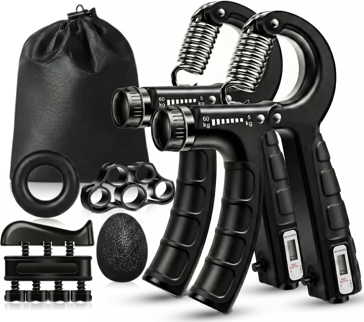 Medetayi Forearm Strength Trainer – Adjustable Wrist & Grip Exerciser for Hand, Wrist and Forearm Workouts - Image 1