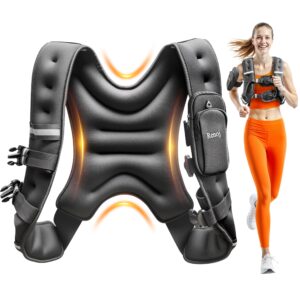 Renoj Weighted Vest for Men & Women – Fitness Training Vest for Walking, Running & Workouts - Image 1