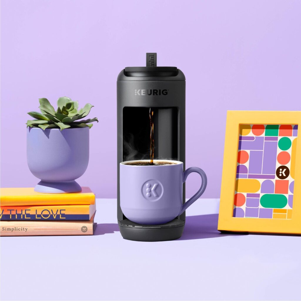 Compact Single Serve K-Cup Coffee Maker – 12 oz