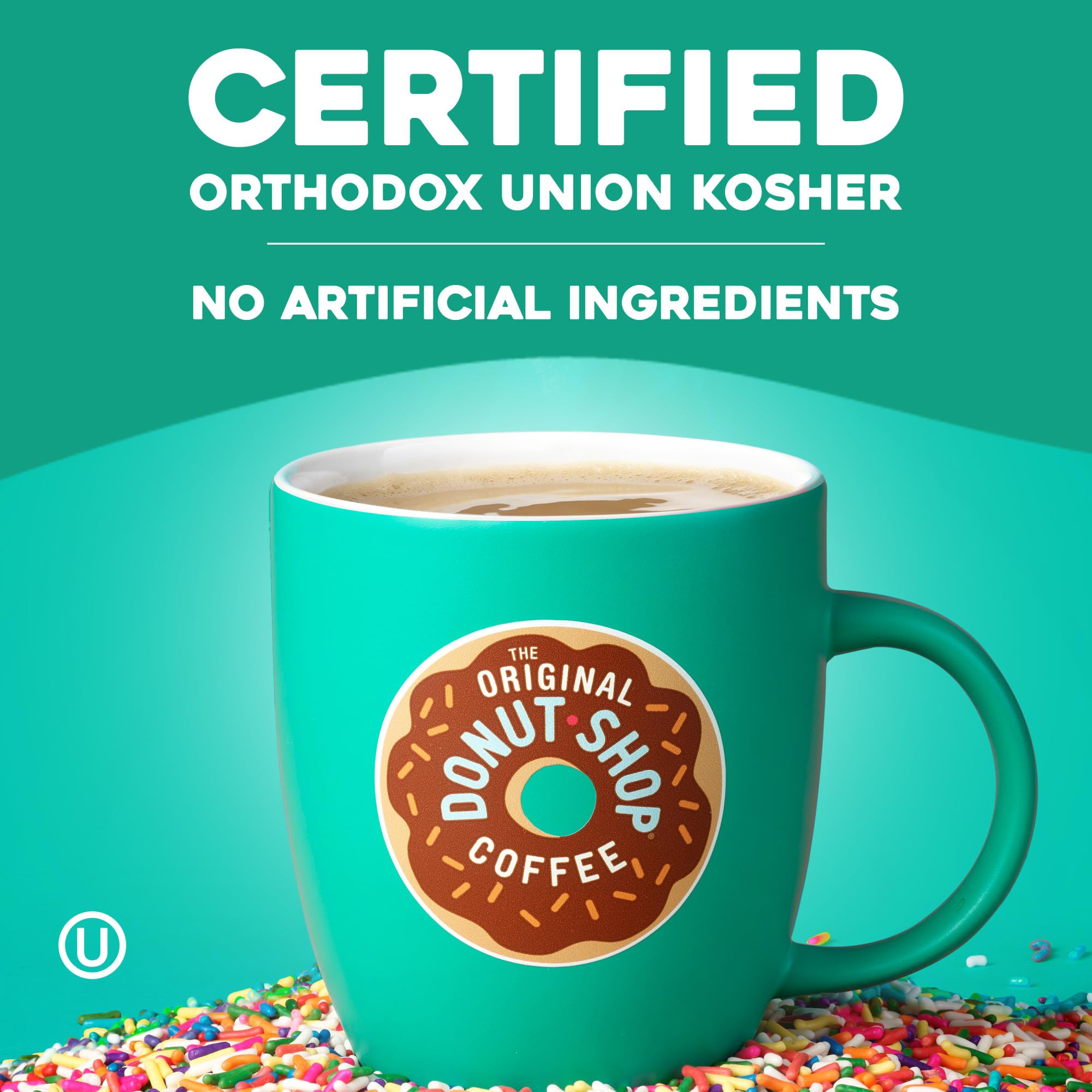 The Original Donut Shop Regular Ground Coffee – Medium Roast, 30 oz - Image 4
