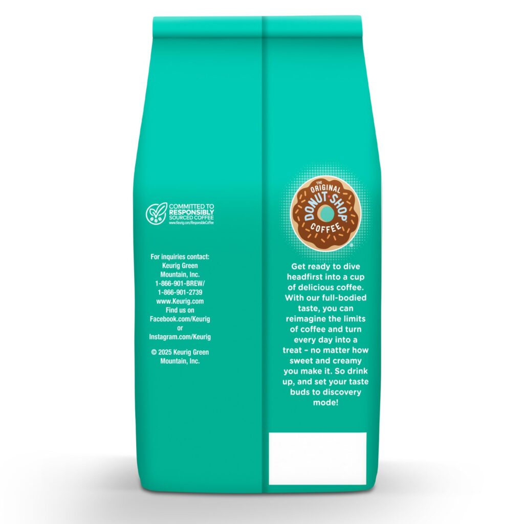 The Original Donut Shop Regular Ground Coffee – Medium Roast, 30 oz