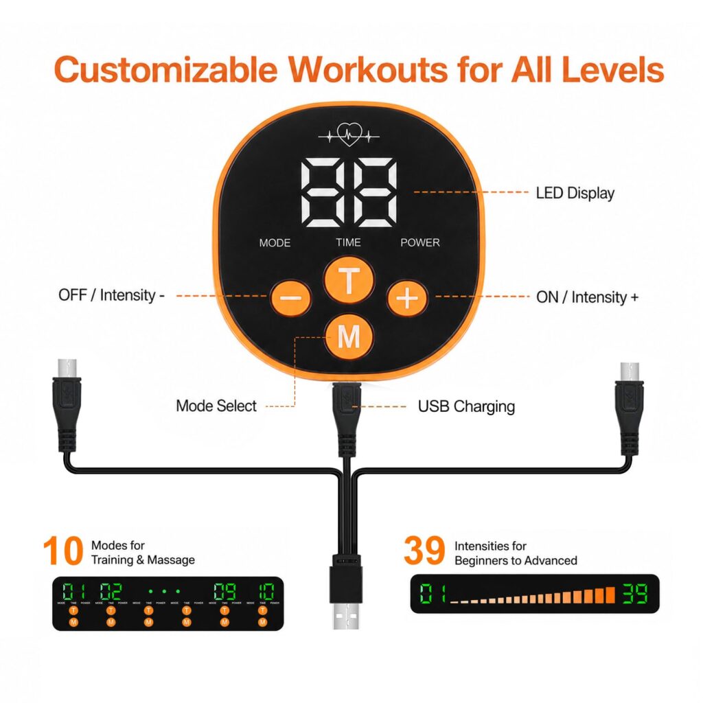 Portable Rechargeable Hydrogel Device – Adjustable Settings & Compact Design
