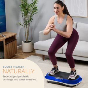 LifePro Waver Vibration Plate Exercise Machine – Full Body Workout Platform with Resistance Bands - Image 9