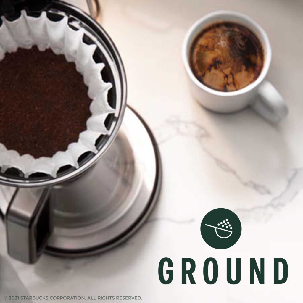 Starbucks Espresso Roast Ground Coffee – Dark Roast, 100% Arabica