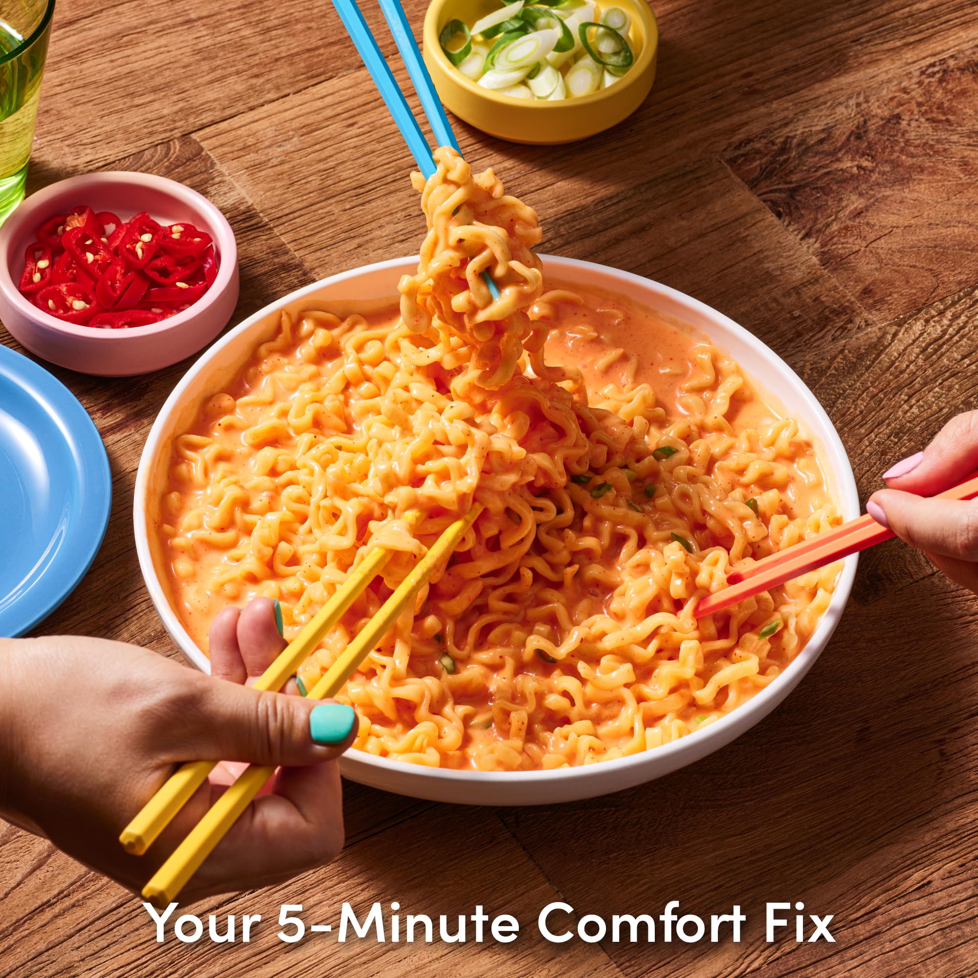 OTOKI Cheesy Ramen Cheddar & Mascarpone – Korean Stir-Fry Noodles, 3.88 oz (4-Pack) - Image 5