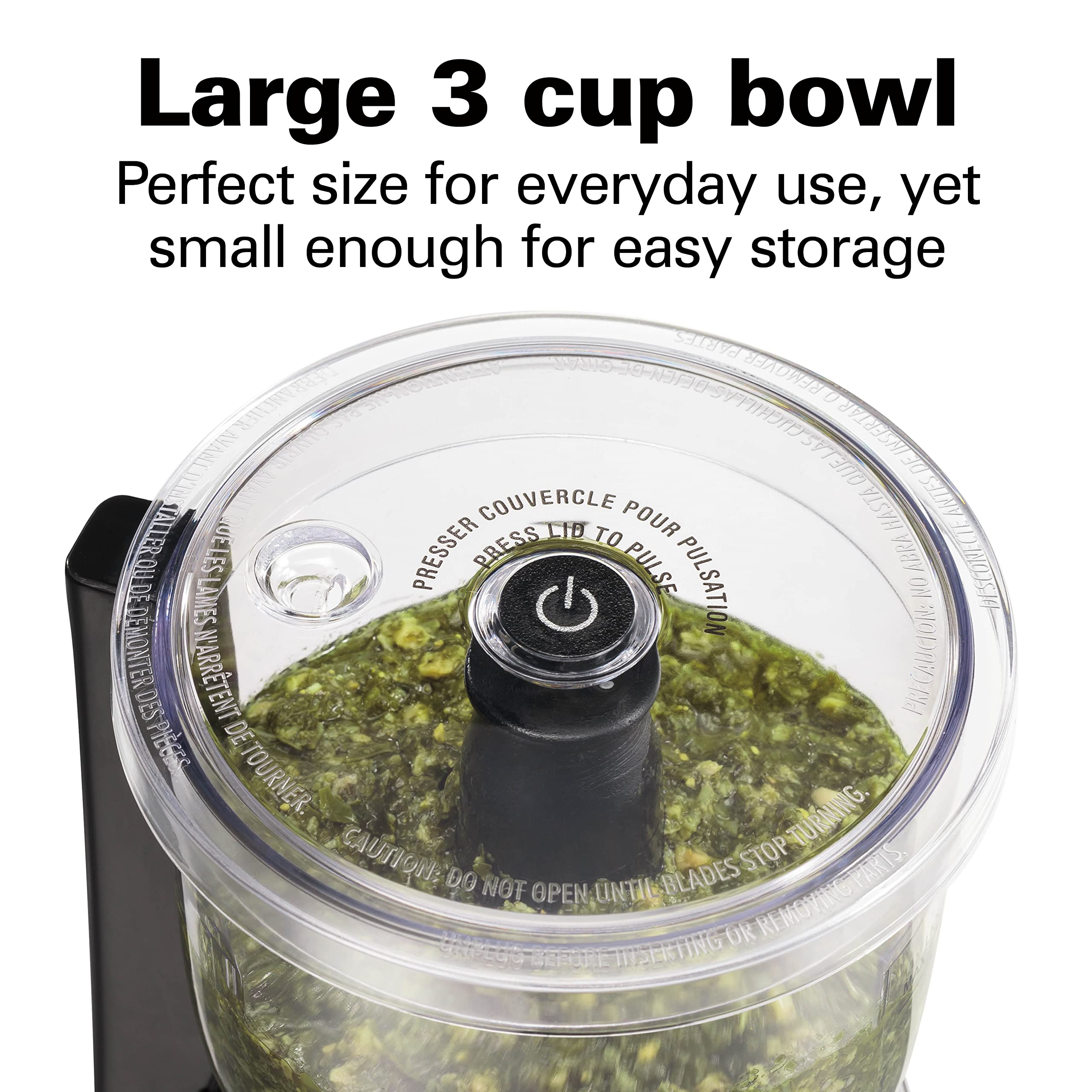 Hamilton Beach 3-Cup Electric Food Chopper – 350W Mini Food Processor - Image 6