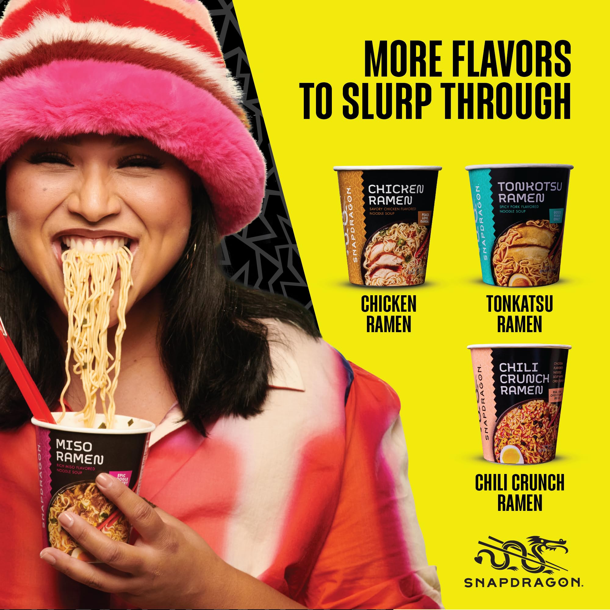 Snapdragon Authentic Asian Noodles Variety Pack – 6 Delicious Flavors, Quick & Easy Meals - Image 4