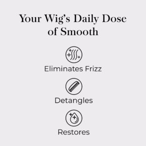 Jon Renau HD Smooth Detangler – Conditioning Spray for Synthetic Wigs & Hair Extensions, 8.5 oz - Image 2