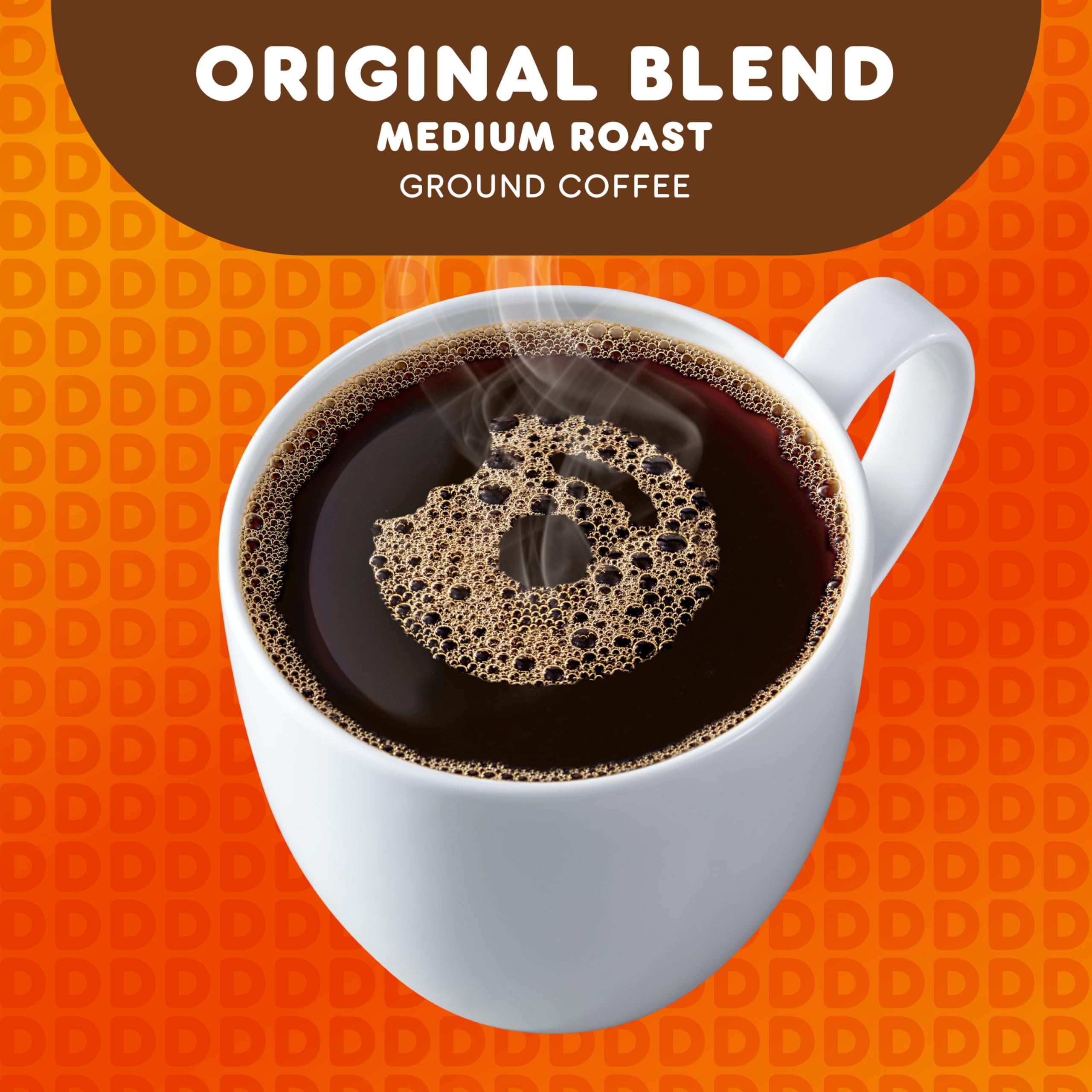 Dunkin' Original Blend Ground Coffee – Medium Roast, 30 oz - Image 5