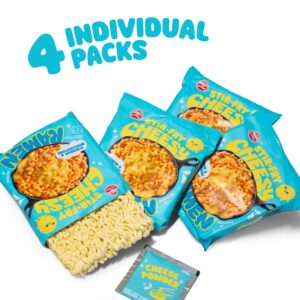 OTOKI Cheesy Ramen Cheddar & Mascarpone – Korean Stir-Fry Noodles, 3.88 oz (4-Pack) - Image 4