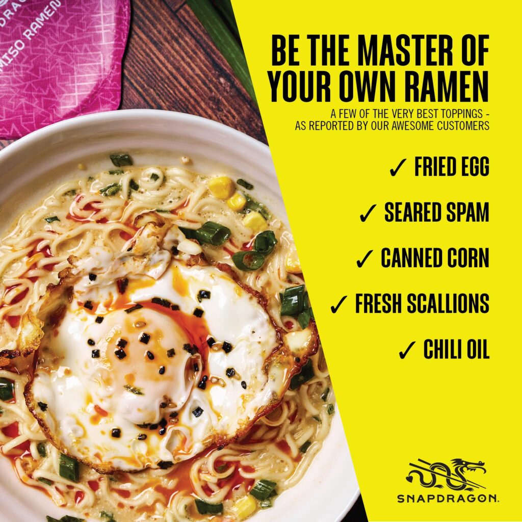 Snapdragon Authentic Asian Noodles Variety Pack – 6 Delicious Flavors, Quick & Easy Meals