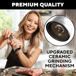 Premium Stainless Steel Pepper Grinder – Adjustable Manual Salt & Pepper Mill for Kitchen & Dining - Image 5