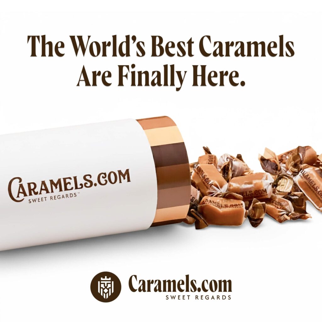 Caramels.com Gourmet Caramel Candy Variety Pack – Soft & Chewy Assorted Caramels, 16 oz