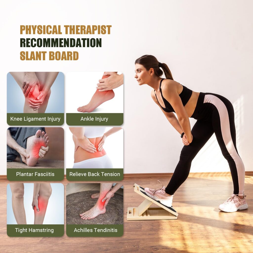 Portable Adjustable Leg Stretcher – Flexibility Training Device with Comfortable Handles