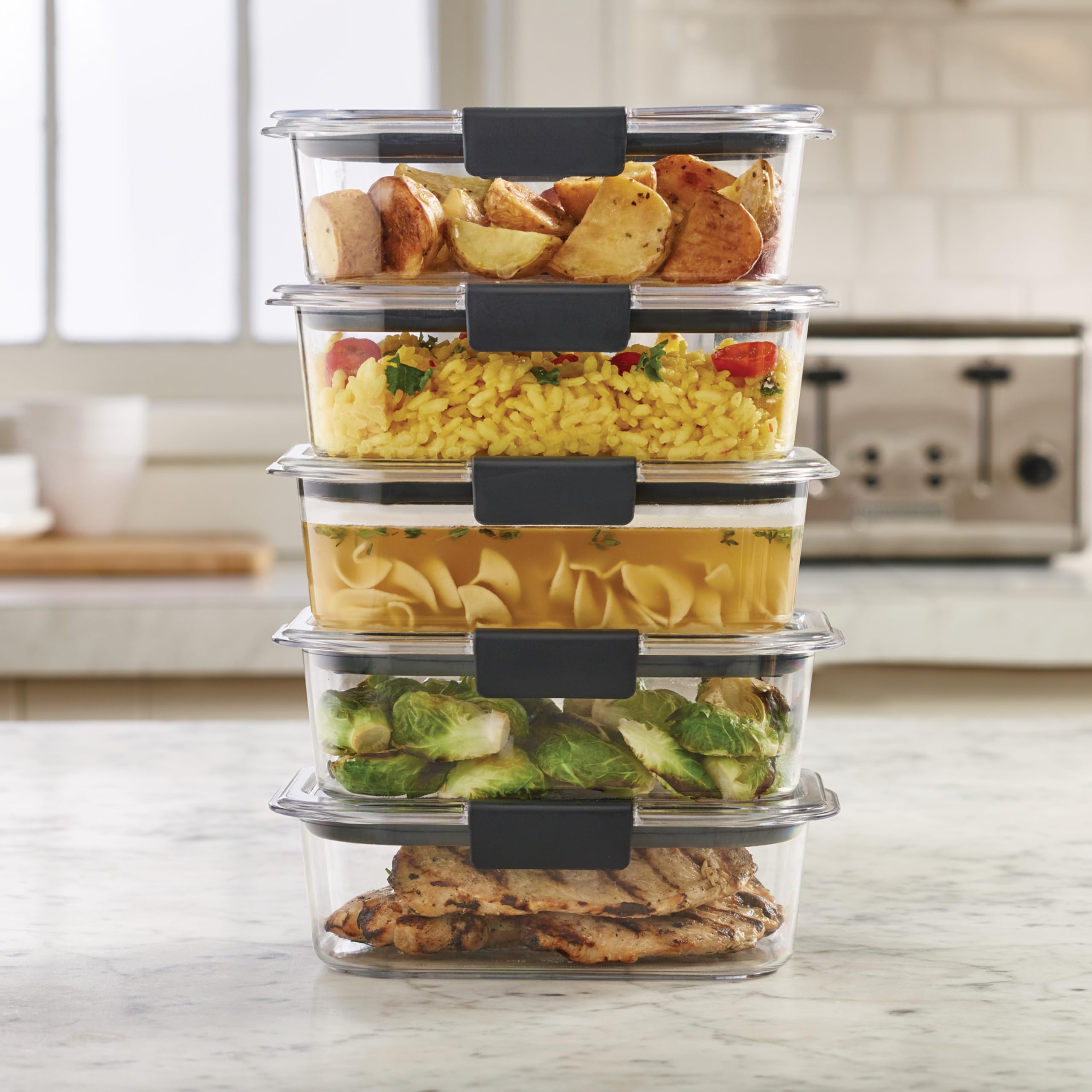 3.2-Cup Food Storage Container with Airtight Lid – BPA-Free Plastic - Image 3