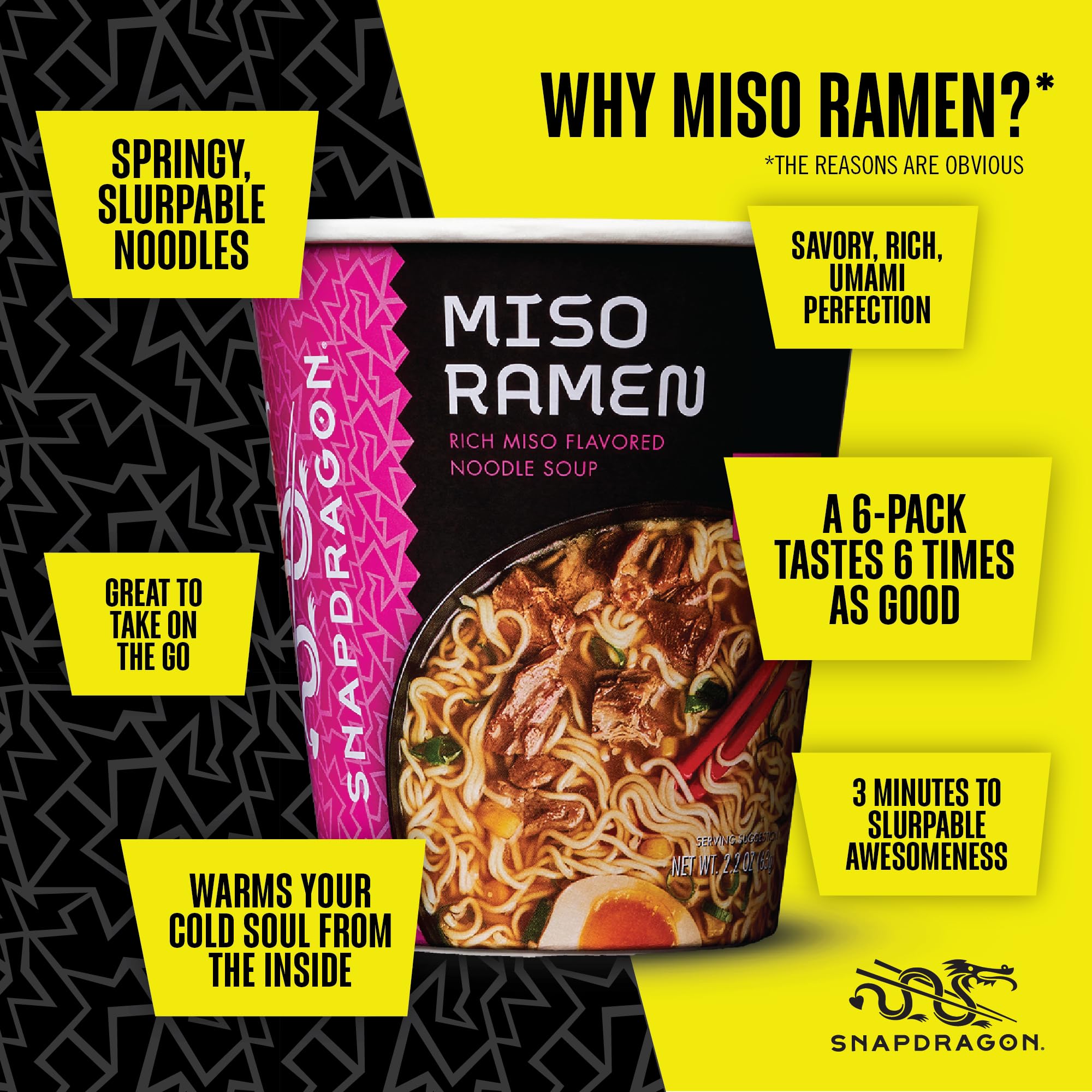 Snapdragon Authentic Asian Noodles Variety Pack – 6 Delicious Flavors, Quick & Easy Meals - Image 6