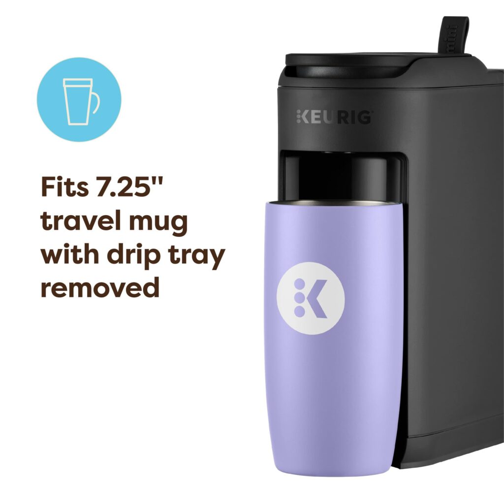 Compact Single Serve K-Cup Coffee Maker – 12 oz