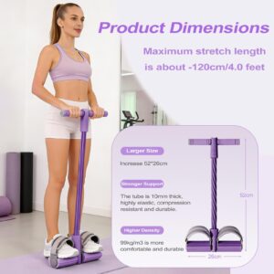 Adjustable Resistance Bands with Handles – Portable Full Body Workout Exercise Set - Image 4