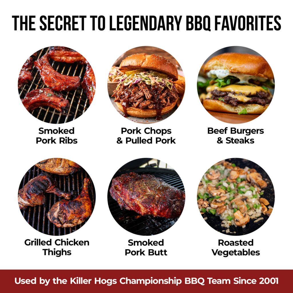 Killer Hogs The BBQ Rub – Premium Seasoning for Chicken, Pork, Beef & Grilling
