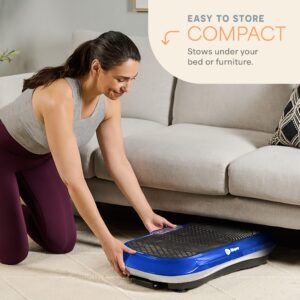 LifePro Waver Vibration Plate Exercise Machine – Full Body Workout Platform with Resistance Bands - Image 4