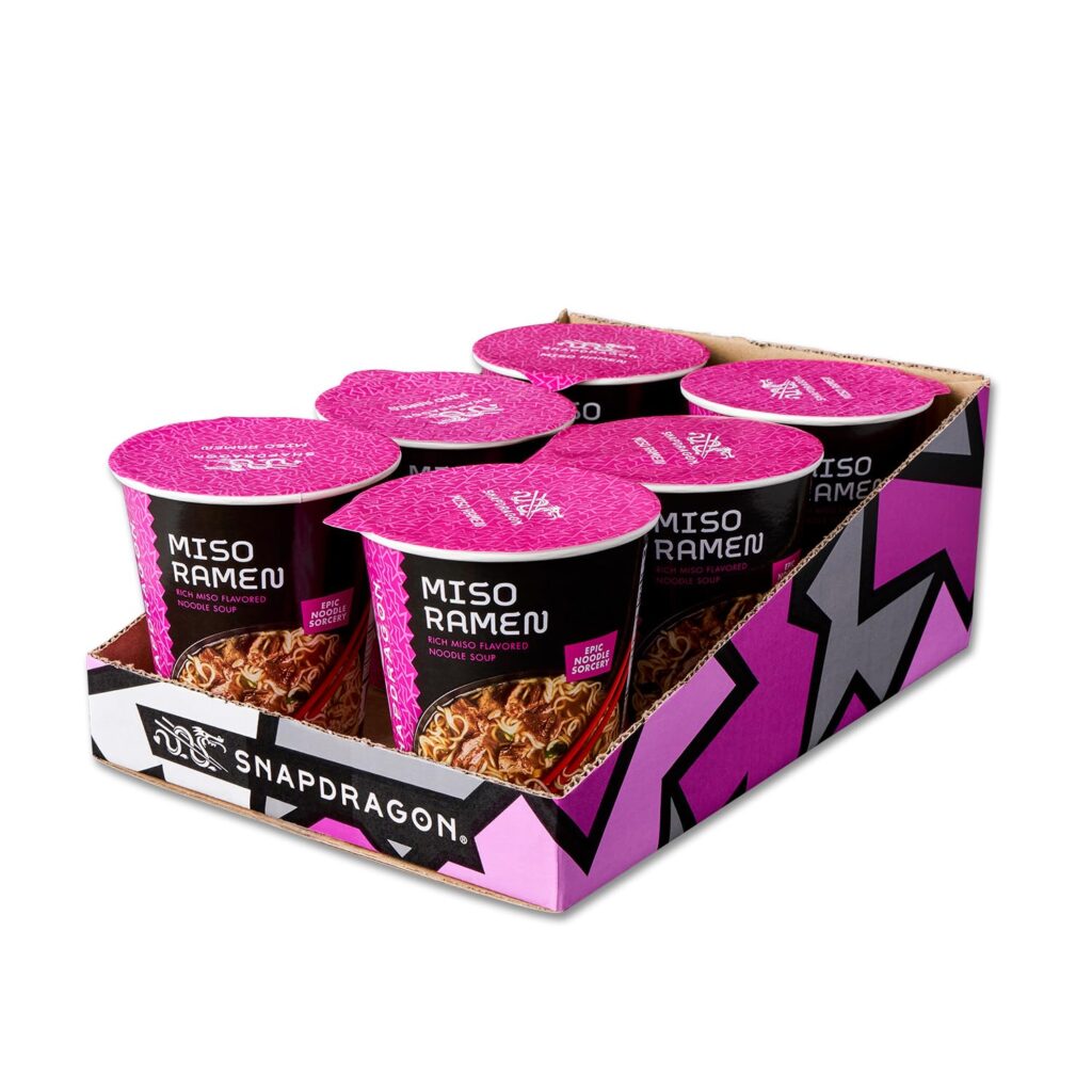 Snapdragon Authentic Asian Noodles Variety Pack – 6 Delicious Flavors, Quick & Easy Meals