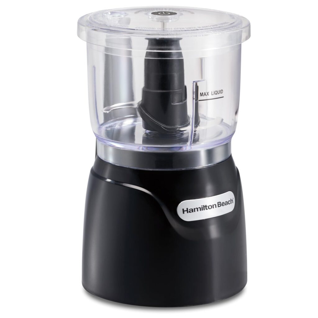 Hamilton Beach 3-Cup Electric Food Chopper – 350W Mini Food Processor