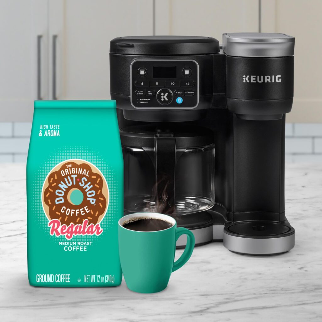 The Original Donut Shop Regular Ground Coffee – Medium Roast, 30 oz